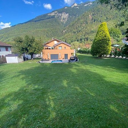 Appartement Moderne Avec Terrasse Et Piscine A Chatel Sur Bex מראה חיצוני תמונה